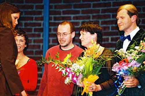 "Dkovaka"  (foto: Jana Pertakova) /zleva: M. plechtov, L. Hlavica, V. Zawadsk a J. Hrunsk/